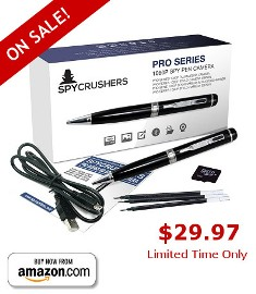 SpyCrushers Spy Pen Camera