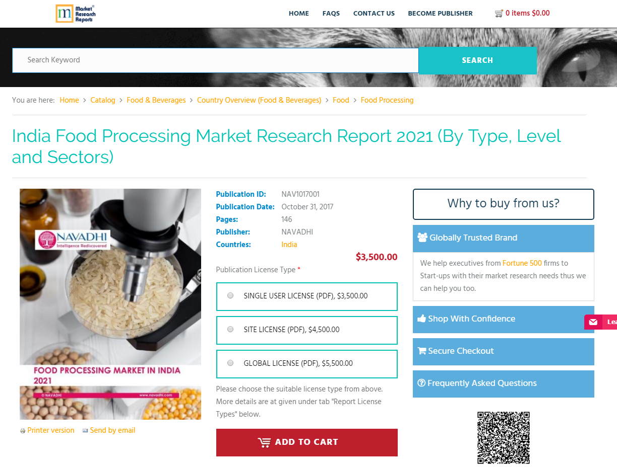 India Food Processing Market Research Report 2021