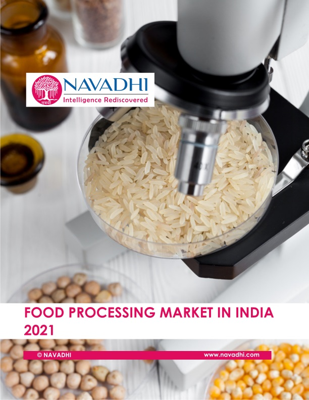 India Food Processing Market Research Report 2021'