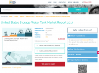 United States Storage Water Tank Market Report 2017