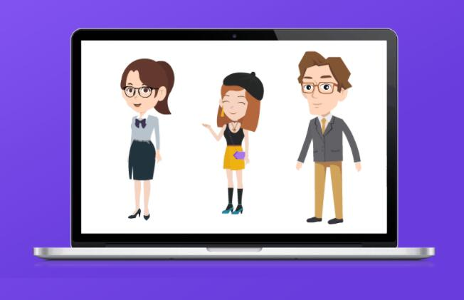 make an animated video presentation with Animiz