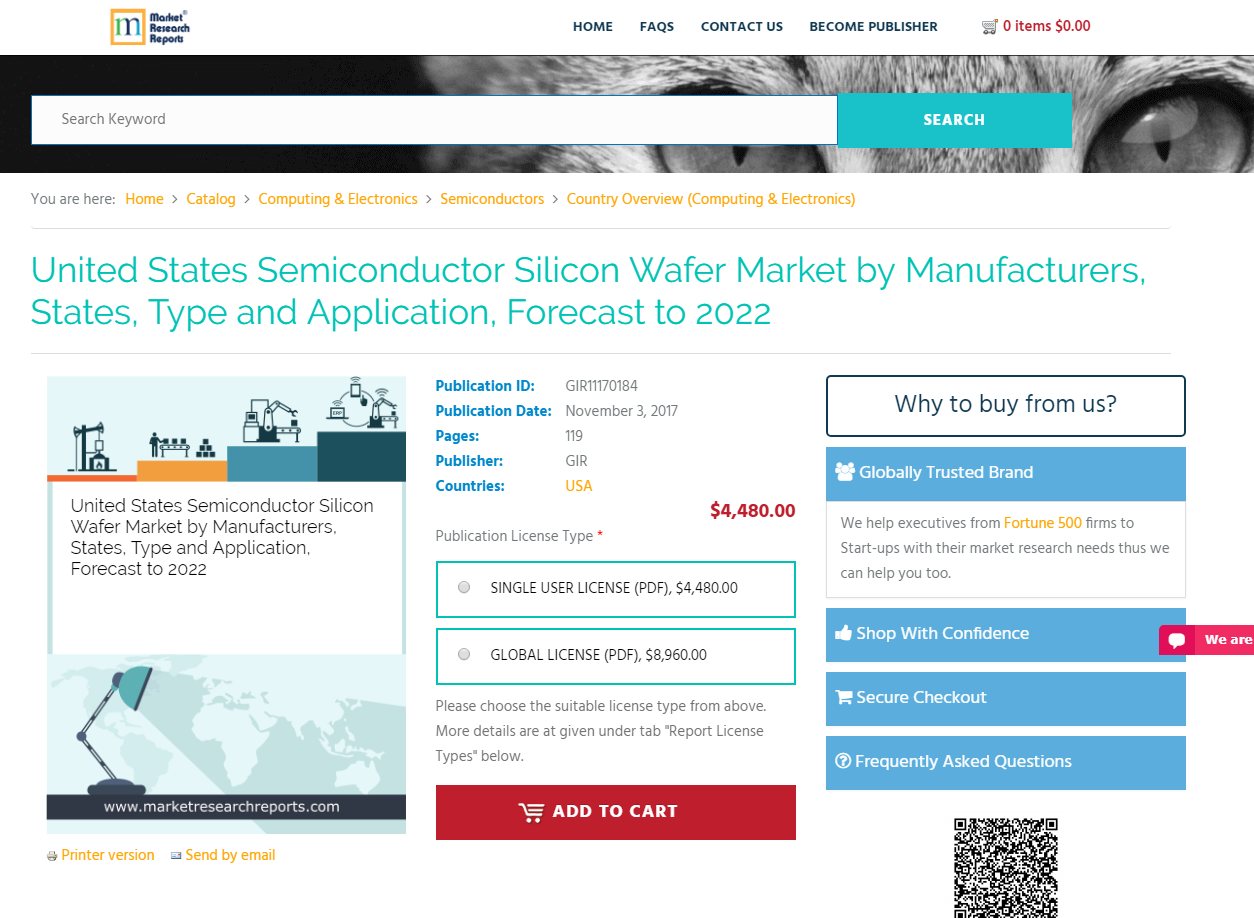 United States Semiconductor Silicon Wafer Market 2022'