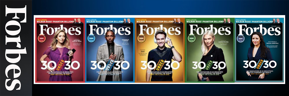 Rachel Benyola Featured in Forbes 30 Under 30'