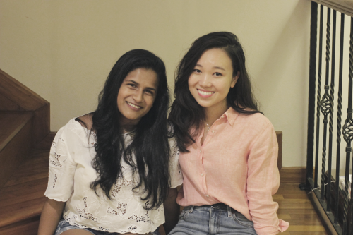 Co-founders Sneha and Gladys'