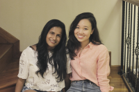Co-founders Sneha and Gladys