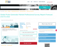 Global Pulse Generator Market Professional Survey Report