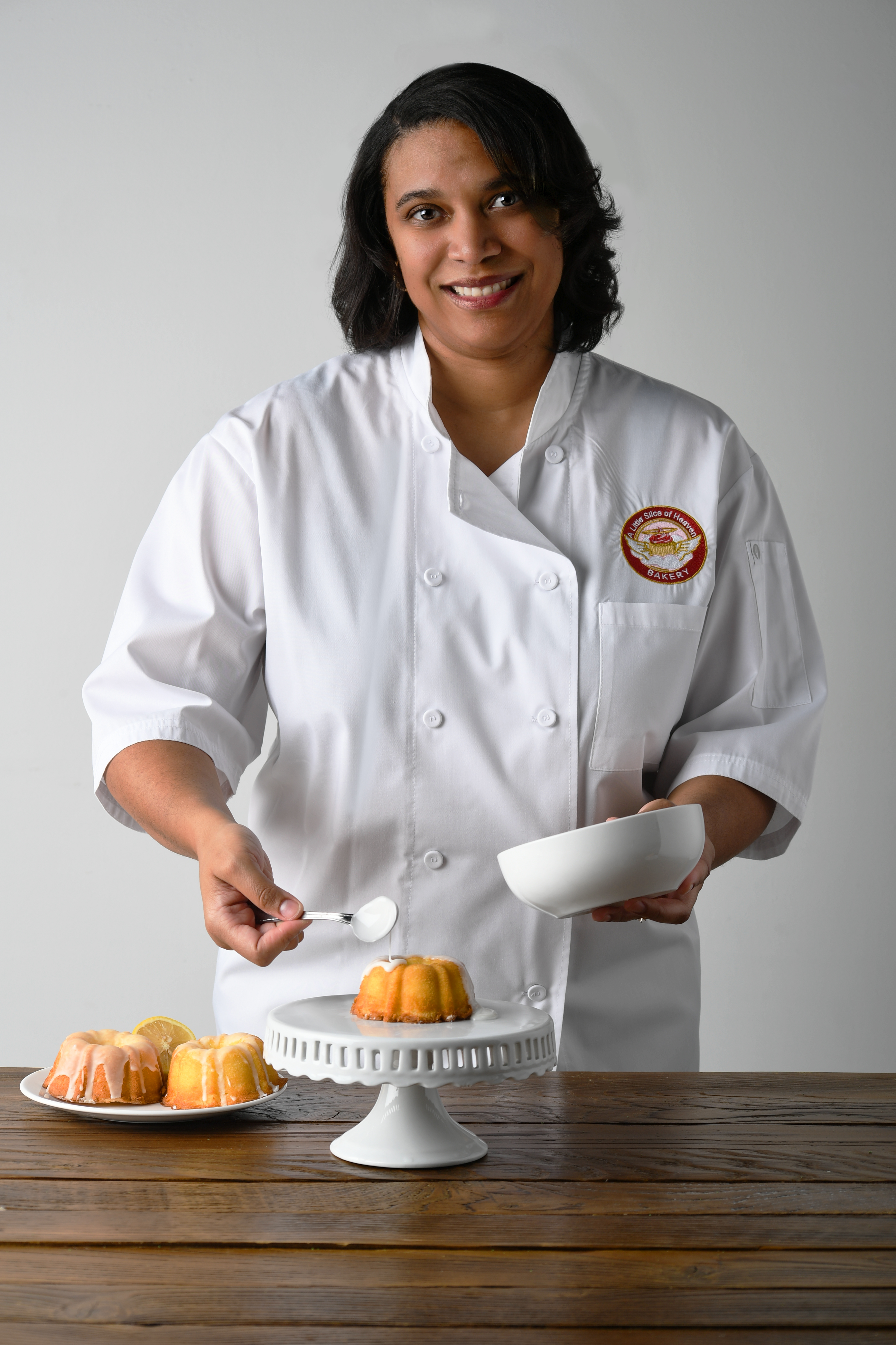 Cake artist, Melanie Wideman.