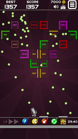 Swipe Brick Breaker Balls