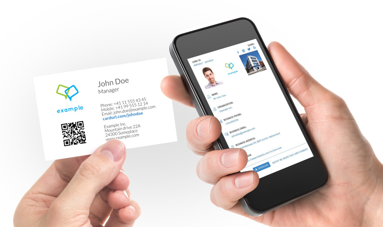 CardURL - Scan card QR code from the business card'