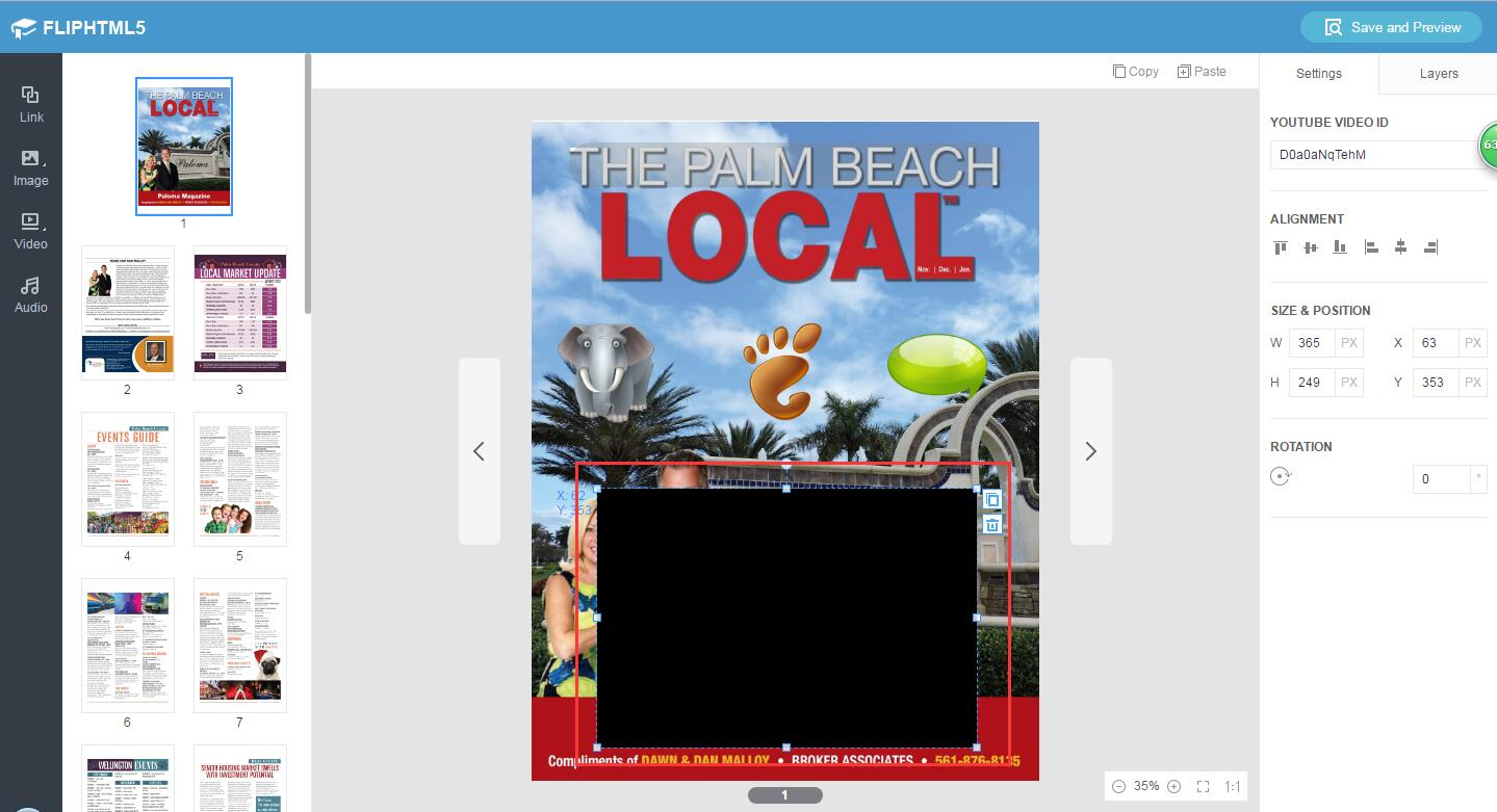online page editor