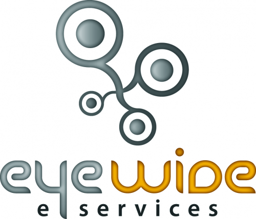 Logo for EyeWide Hotel Internet Marketing Services'