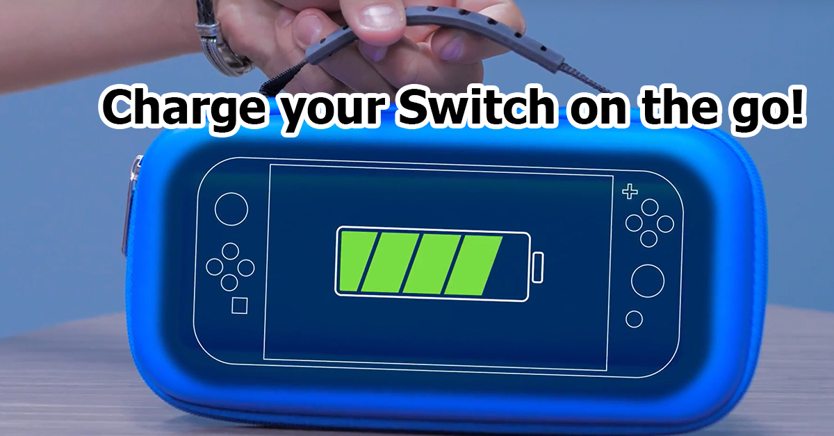 Charge your switch on the go!'