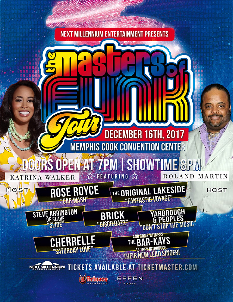 Masters of Funk, Memphis, TN. December 16, 2017