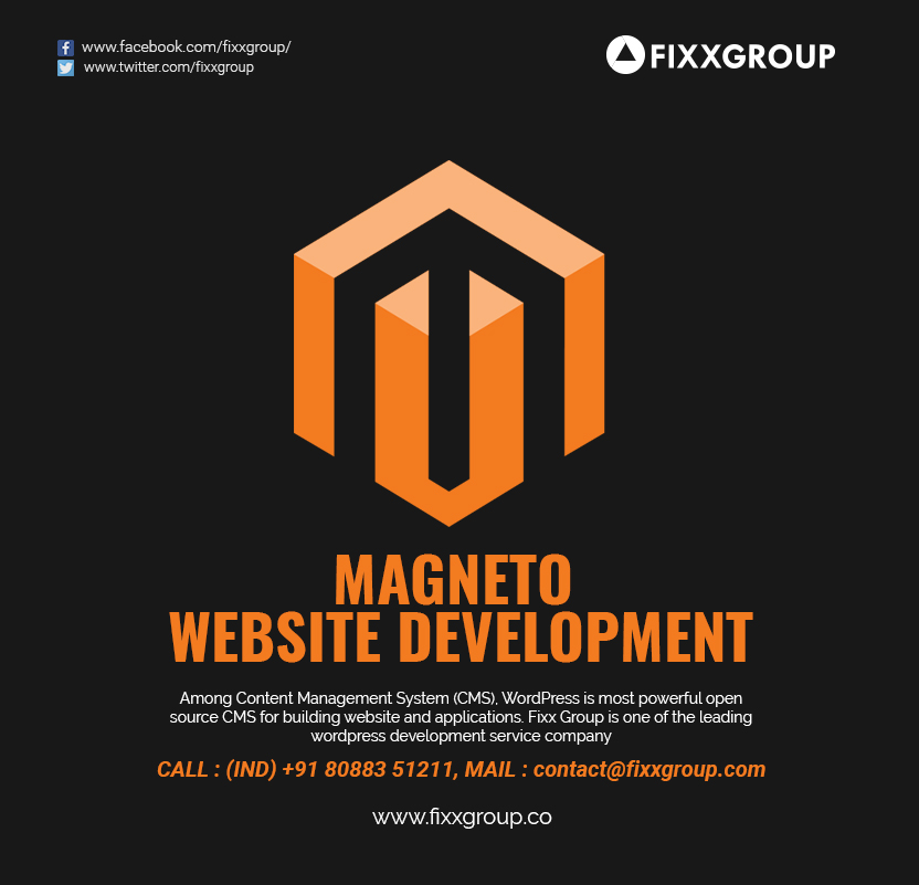 MAGENTO WEBSITE DEVELOPMENT'