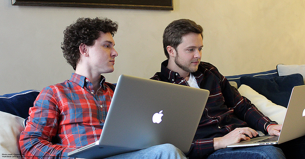 Vitalii Betin (left) and Anton Zapolskyi (right)