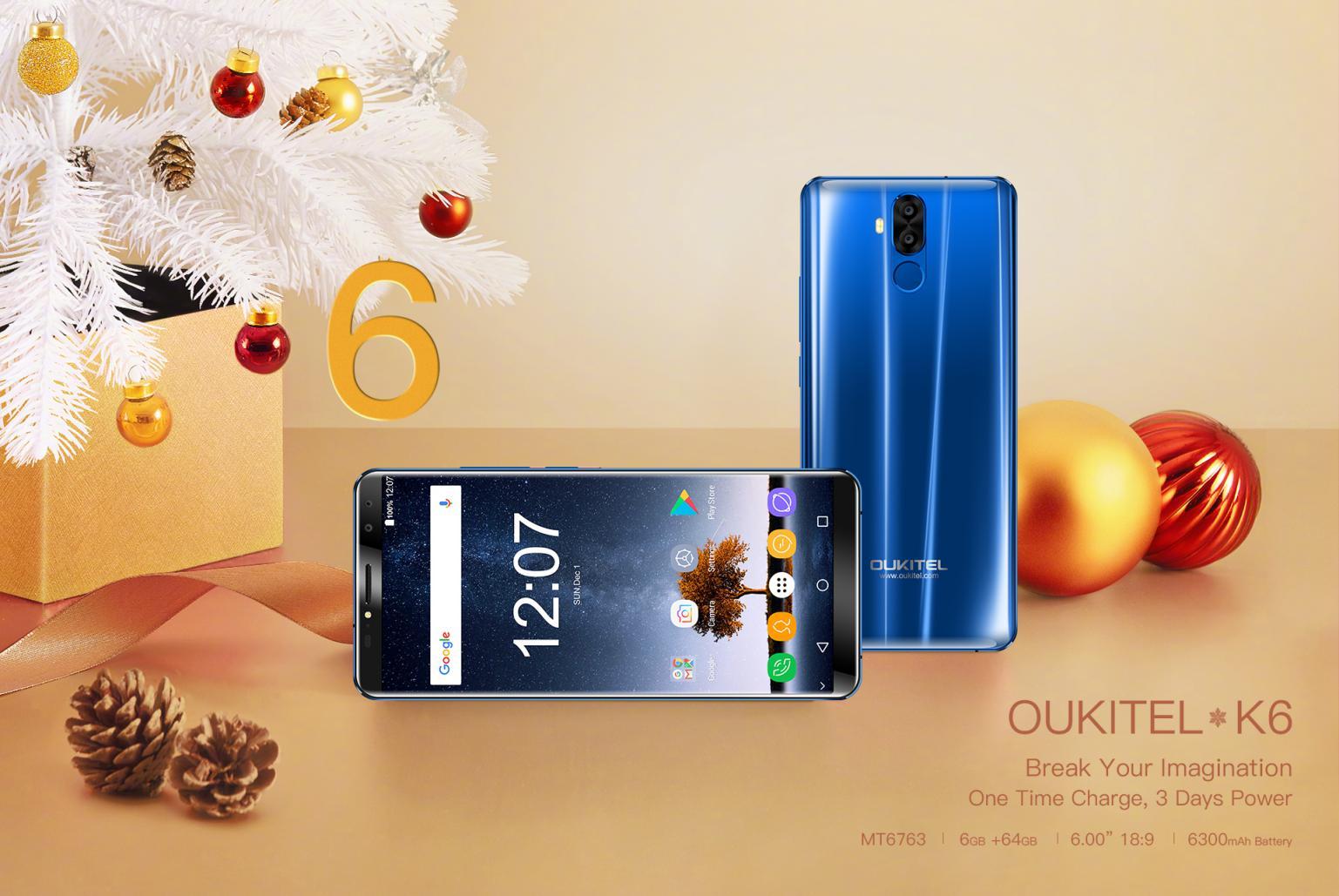 oukitel k6'