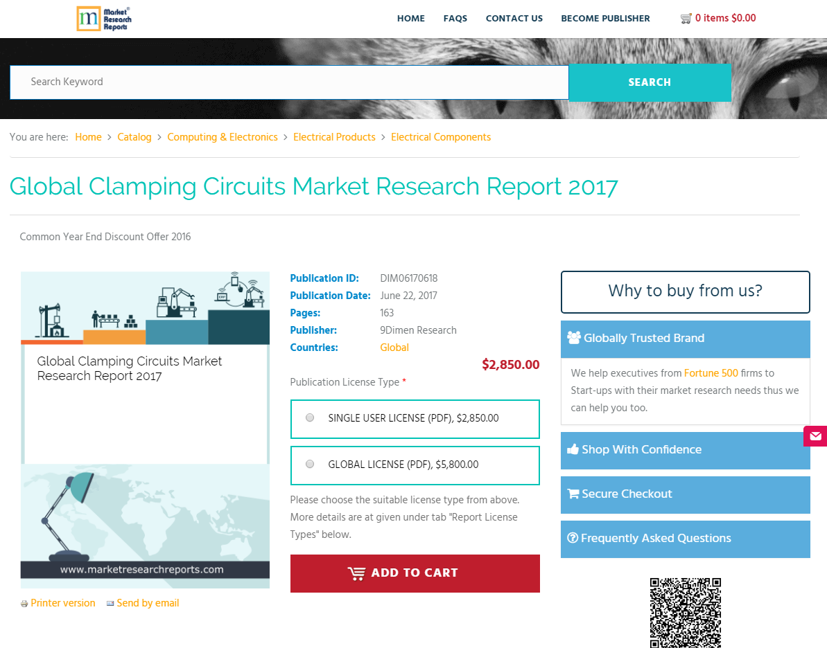 Global Clamping Circuits Market Research Report 2017'