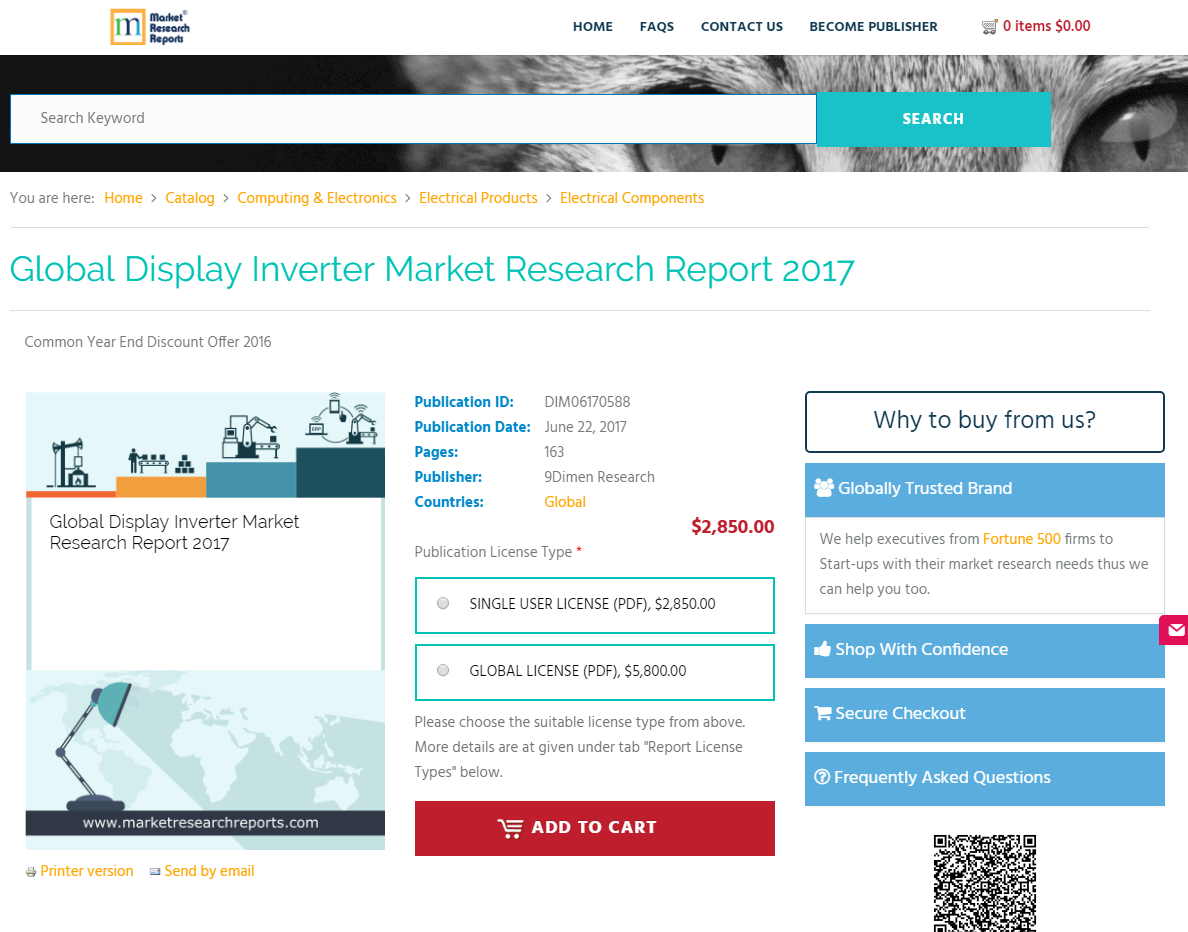 Global Display Inverter Market Research Report 2017'