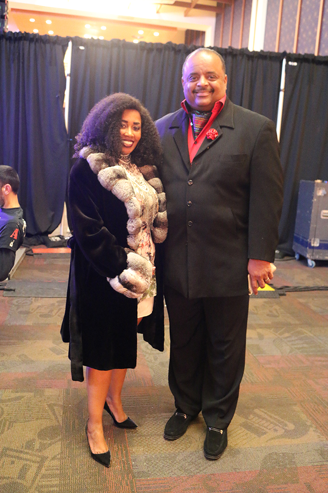 Ms. Katrina Walker and Roland Martin