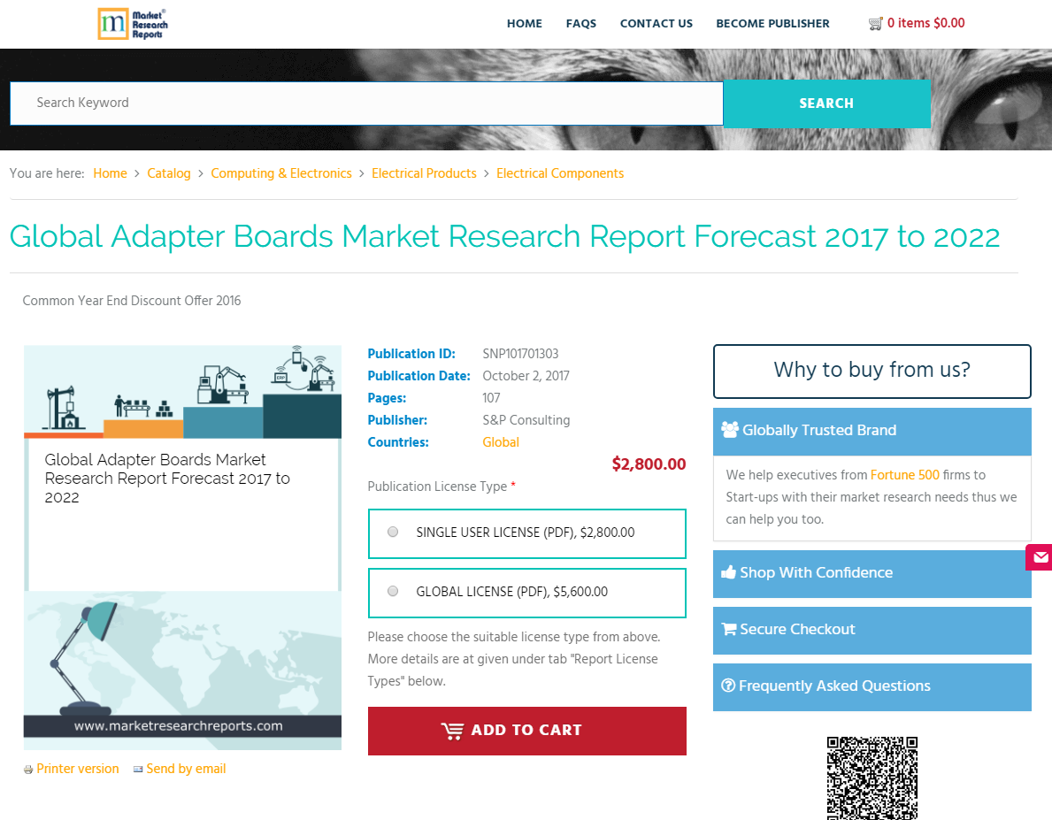 Global Adapter Boards Market Research Report Forecast 2017
