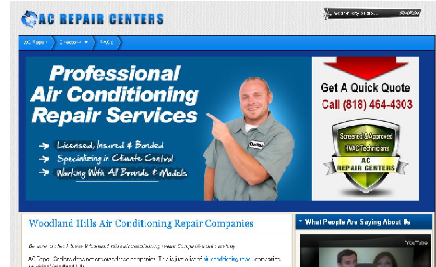 AC Repair Centers