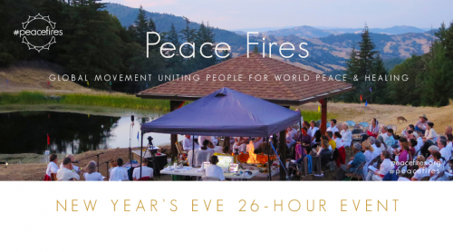 Peace Fires New Year's Eve 26-Hour Global Healing Event'