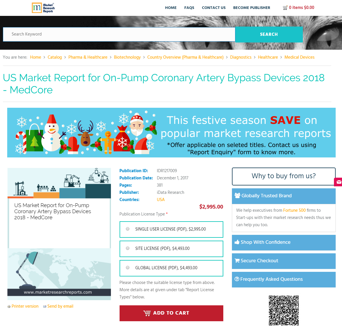 US Market Report for On-Pump Coronary Artery Bypass Devices'