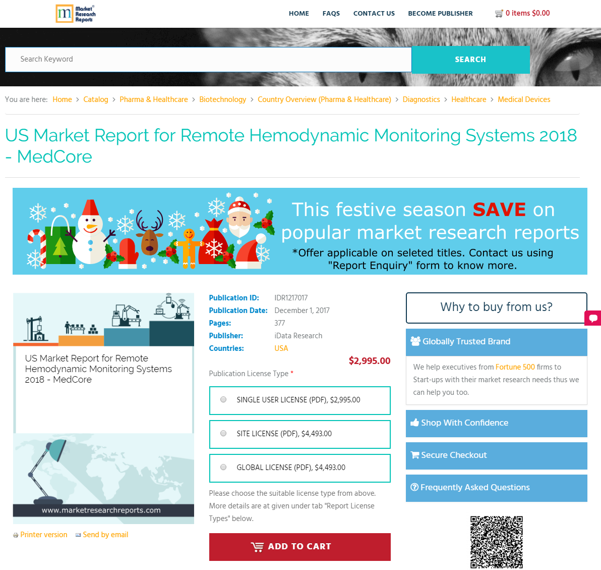 US Market Report for Remote Hemodynamic Monitoring Systems'