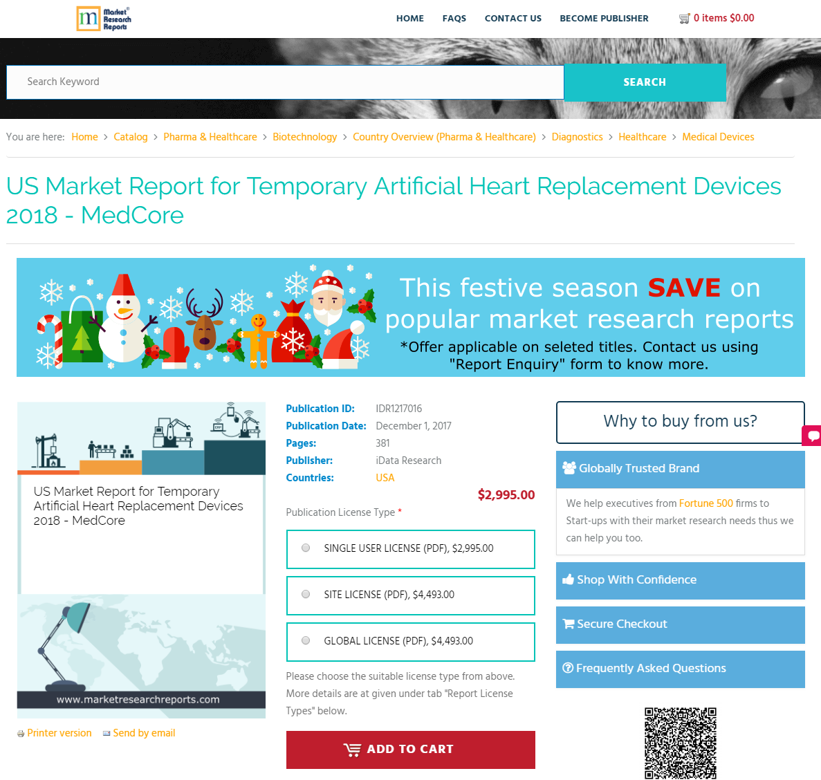 US Market Report for Temporary Artificial Heart Replacement