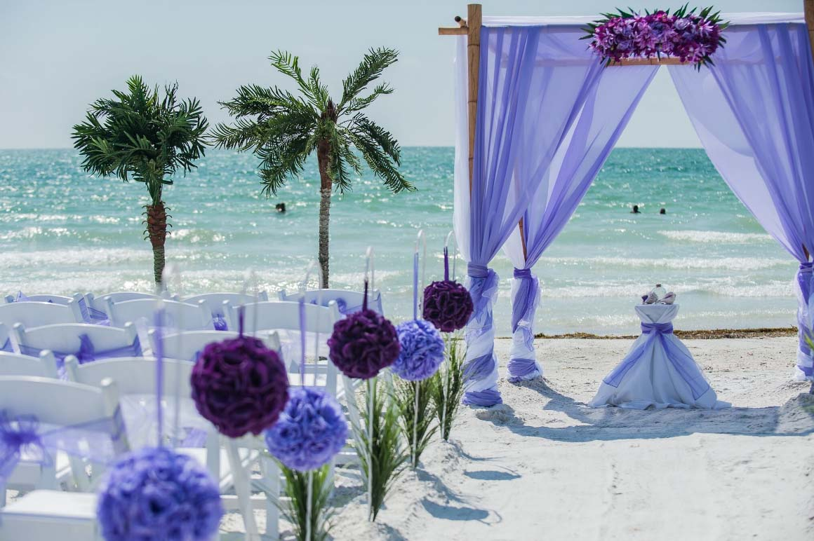 Florida beach wedding packages