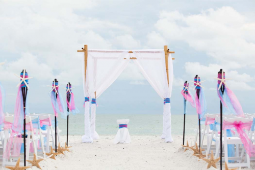 Florida beach weddings and reception packages'