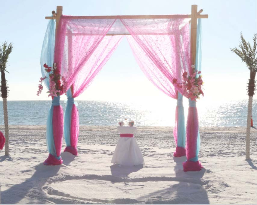 Florida beach vow renewals