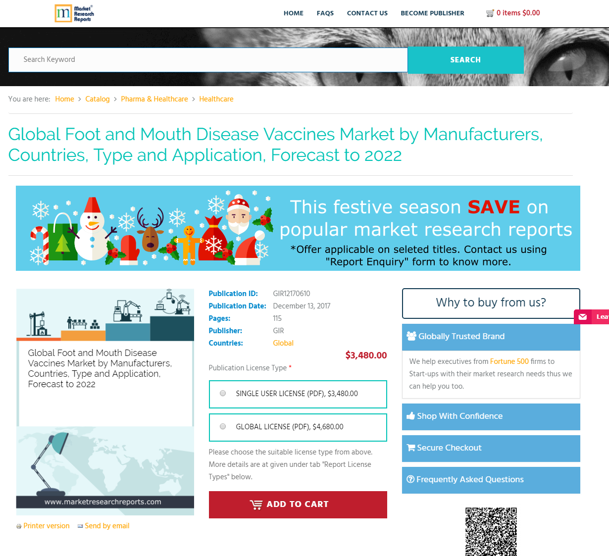 Global Foot and Mouth Disease Vaccines Market by Manufacture'