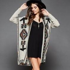 Ethnic Chimayo Cardigan'