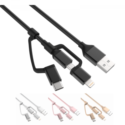 Intesante Announces 3 in 1 USB Charging Cable for Apple and'