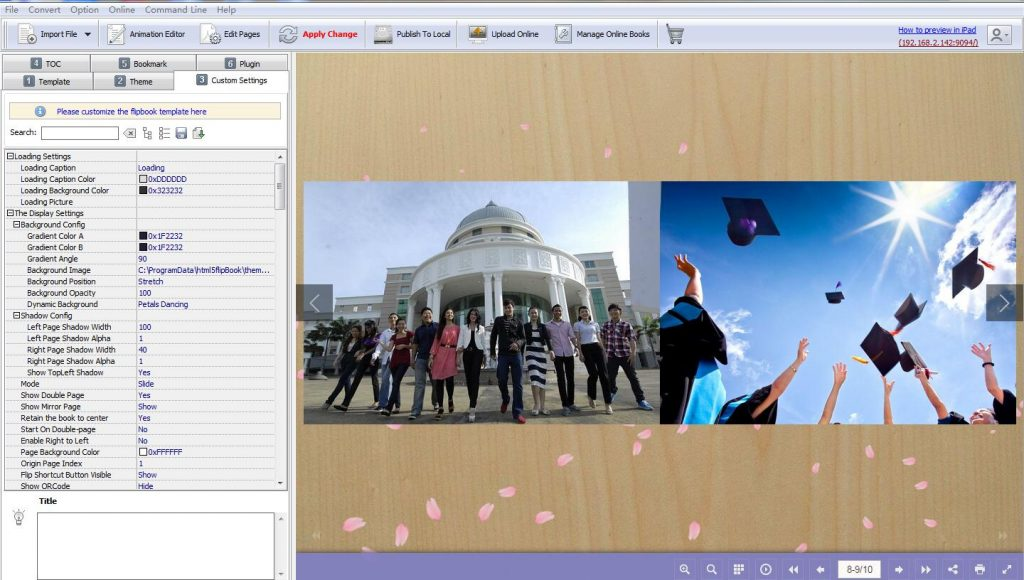 FlipHTML5 Yearbook Design Templates