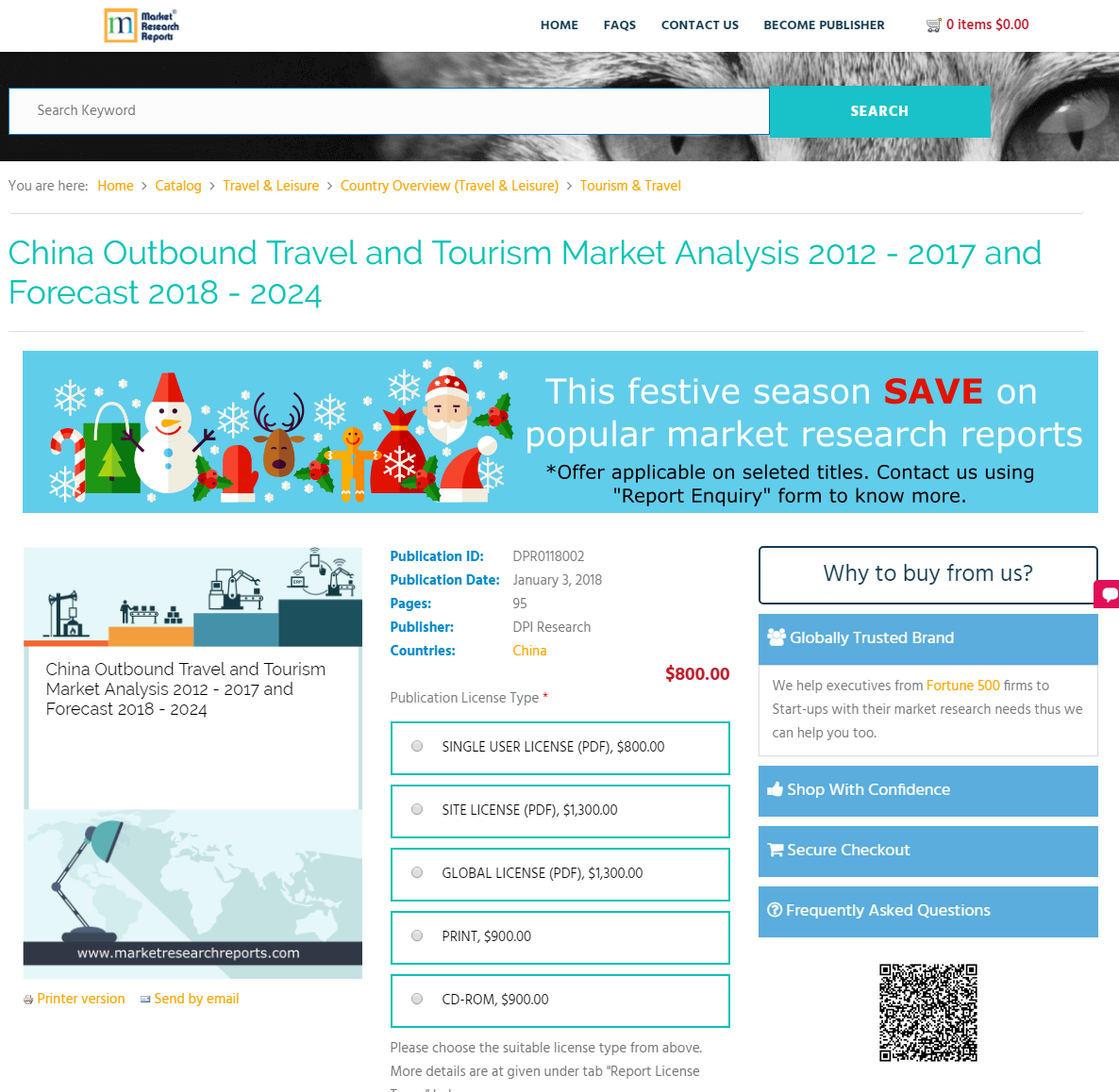 China Outbound Travel and Tourism Market Analysis 2024