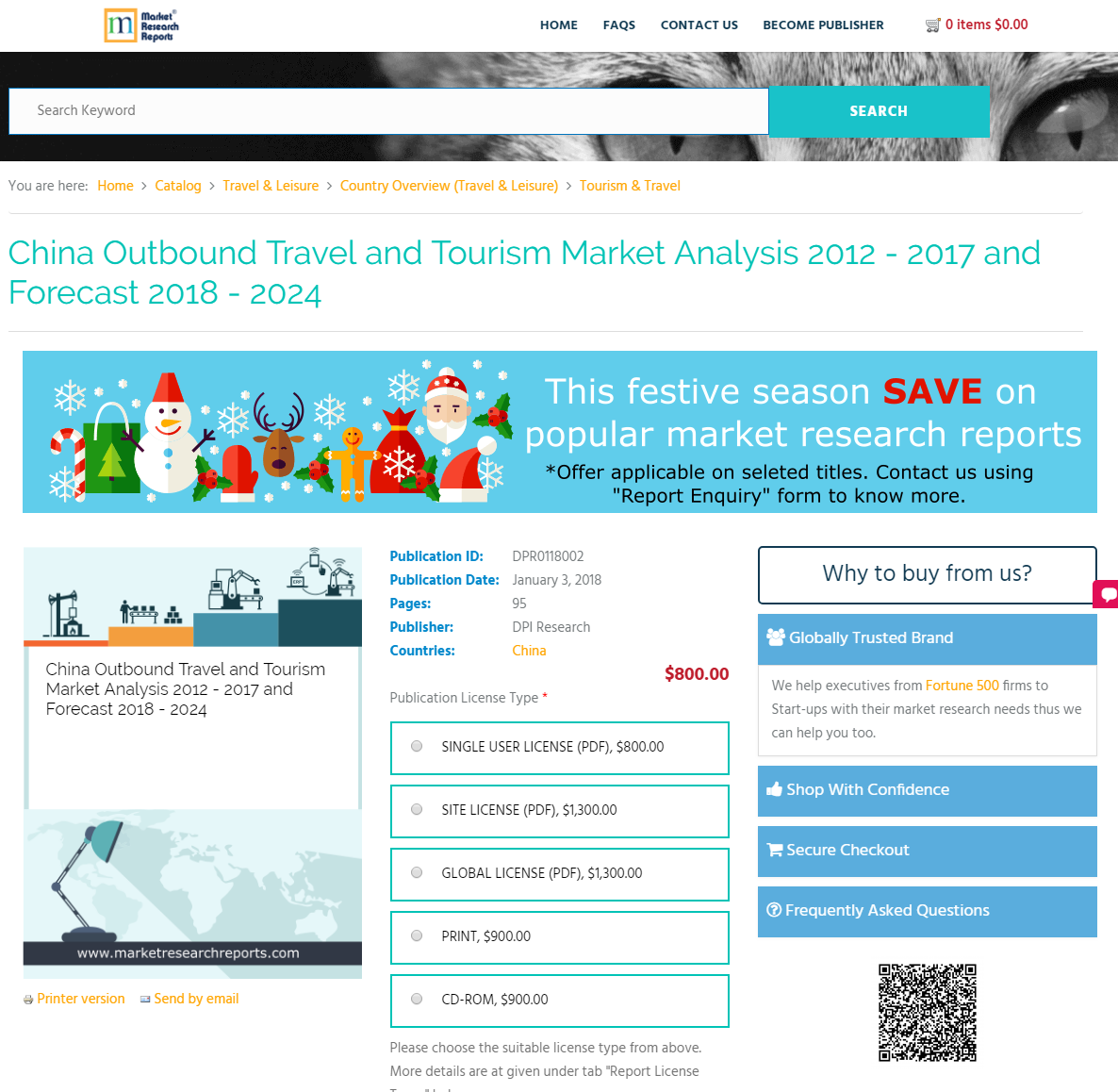 China Outbound Travel and Tourism Market Analysis 2024'