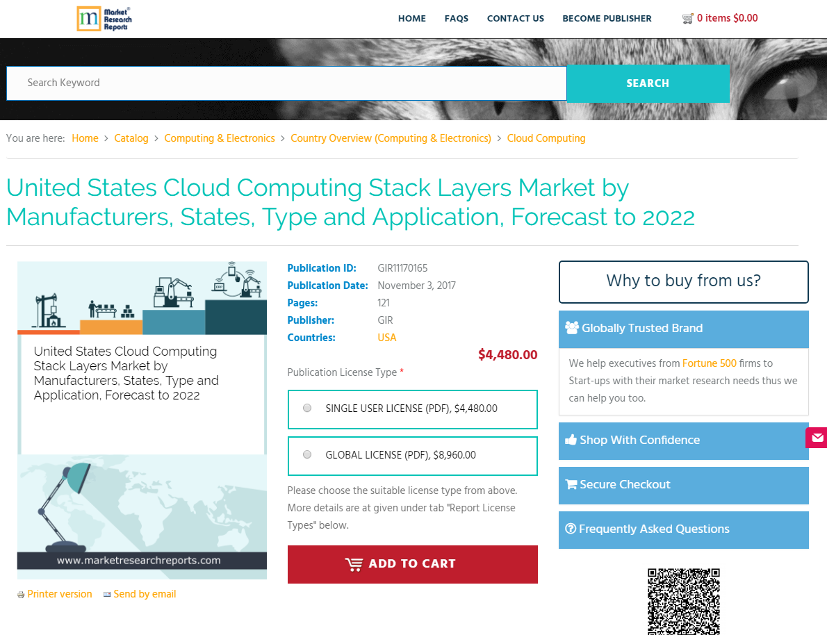 United States Cloud Computing Stack Layers Market 2022'