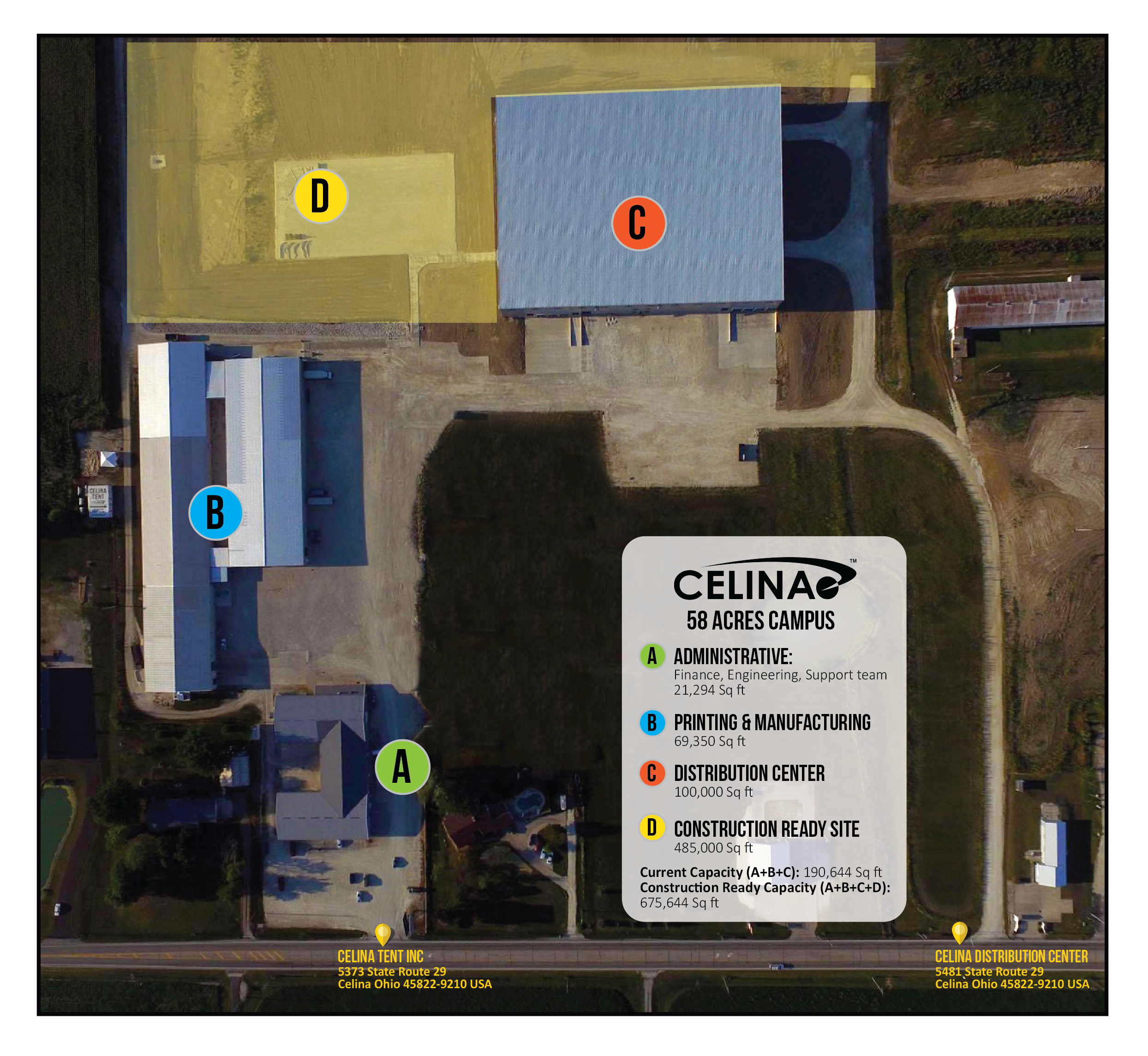 Celina Campus Map