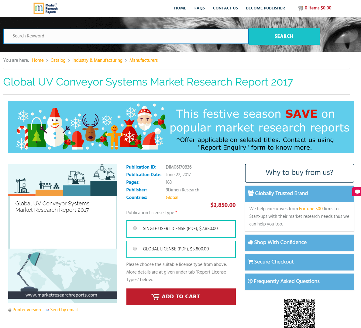 Global UV Conveyor Systems Market Research Report 2017'