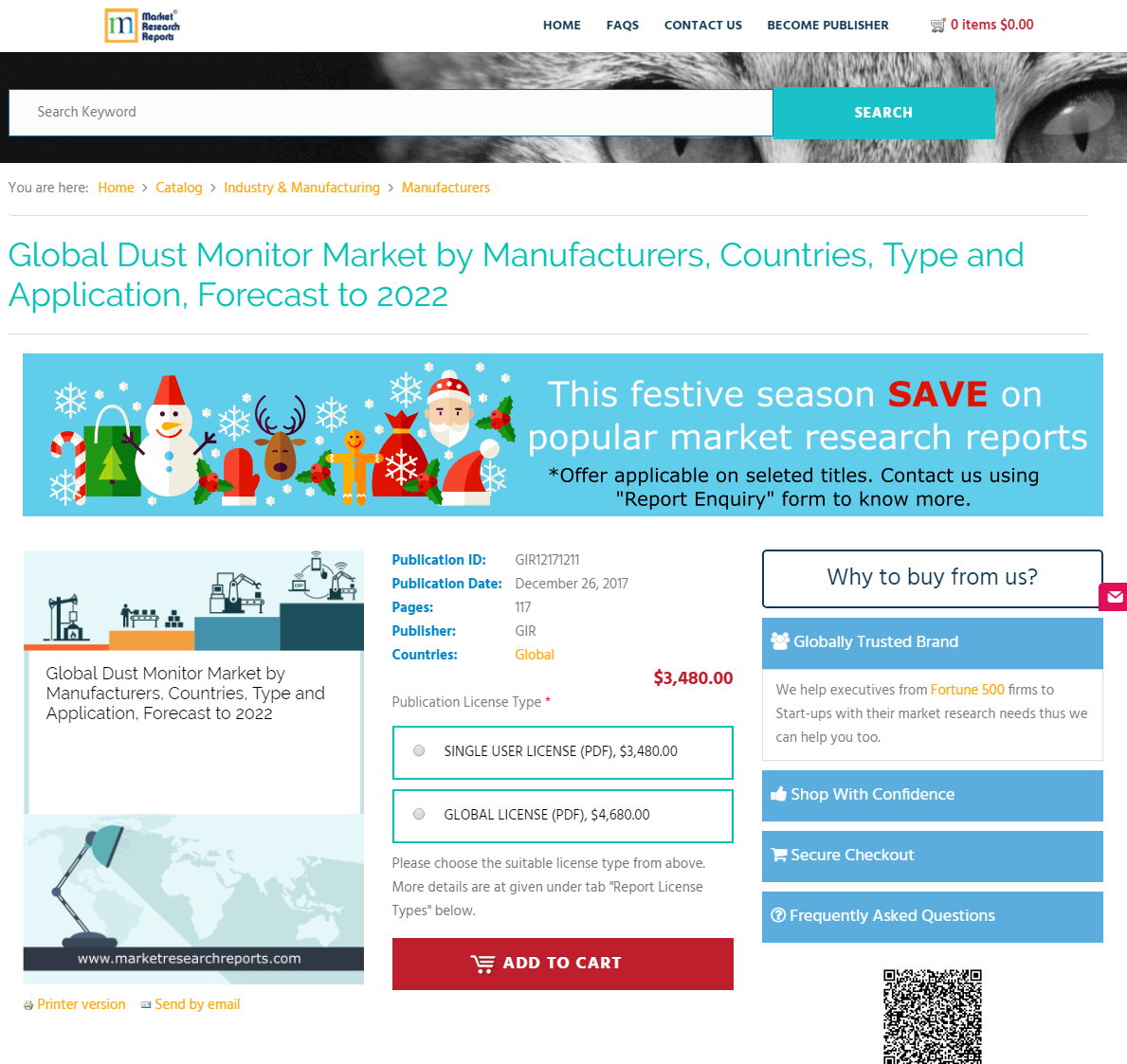 Global Dust Monitor Market by Manufacturers, Countries 2022