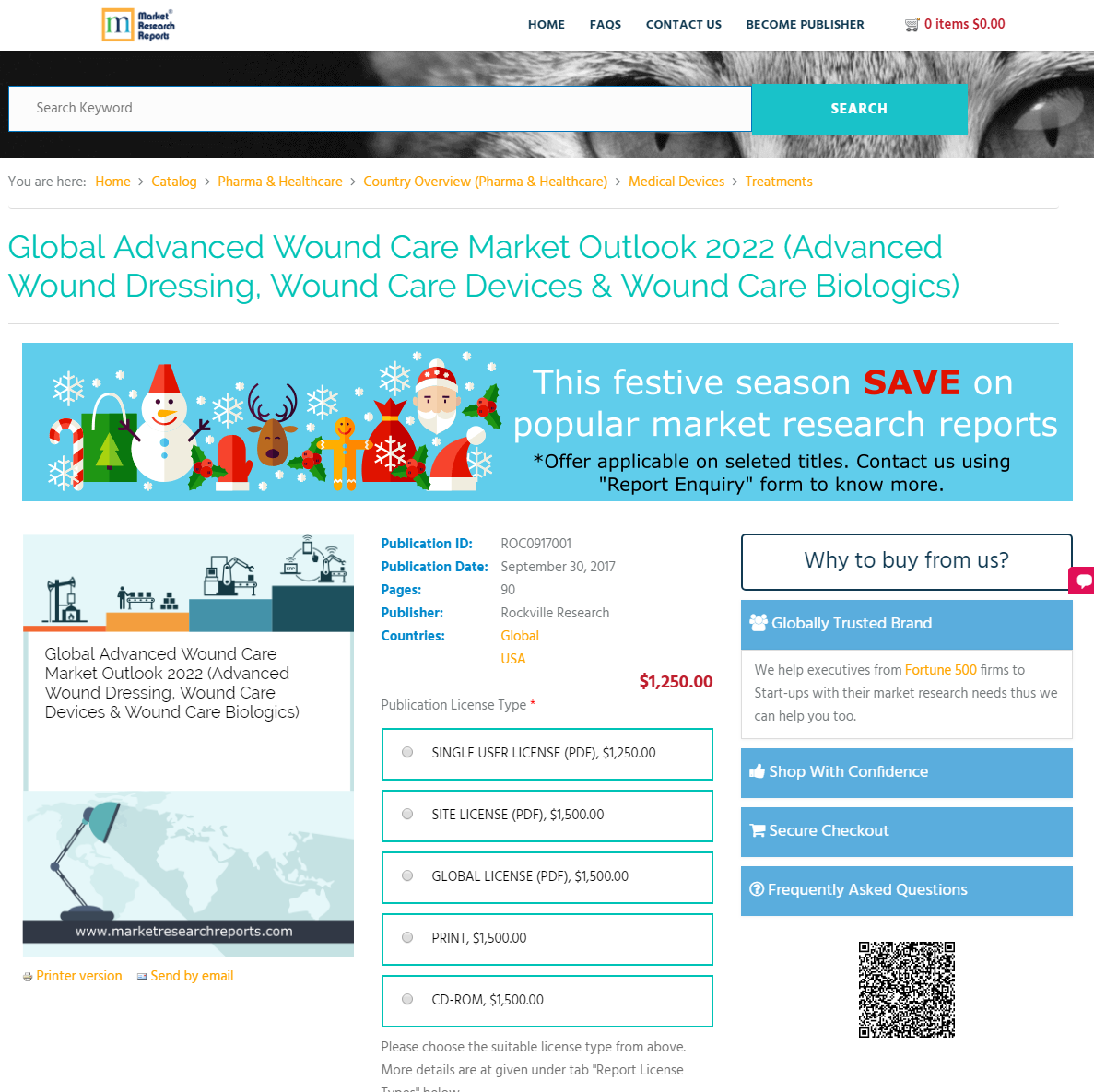 Global Advanced Wound Care Market Outlook 2022
