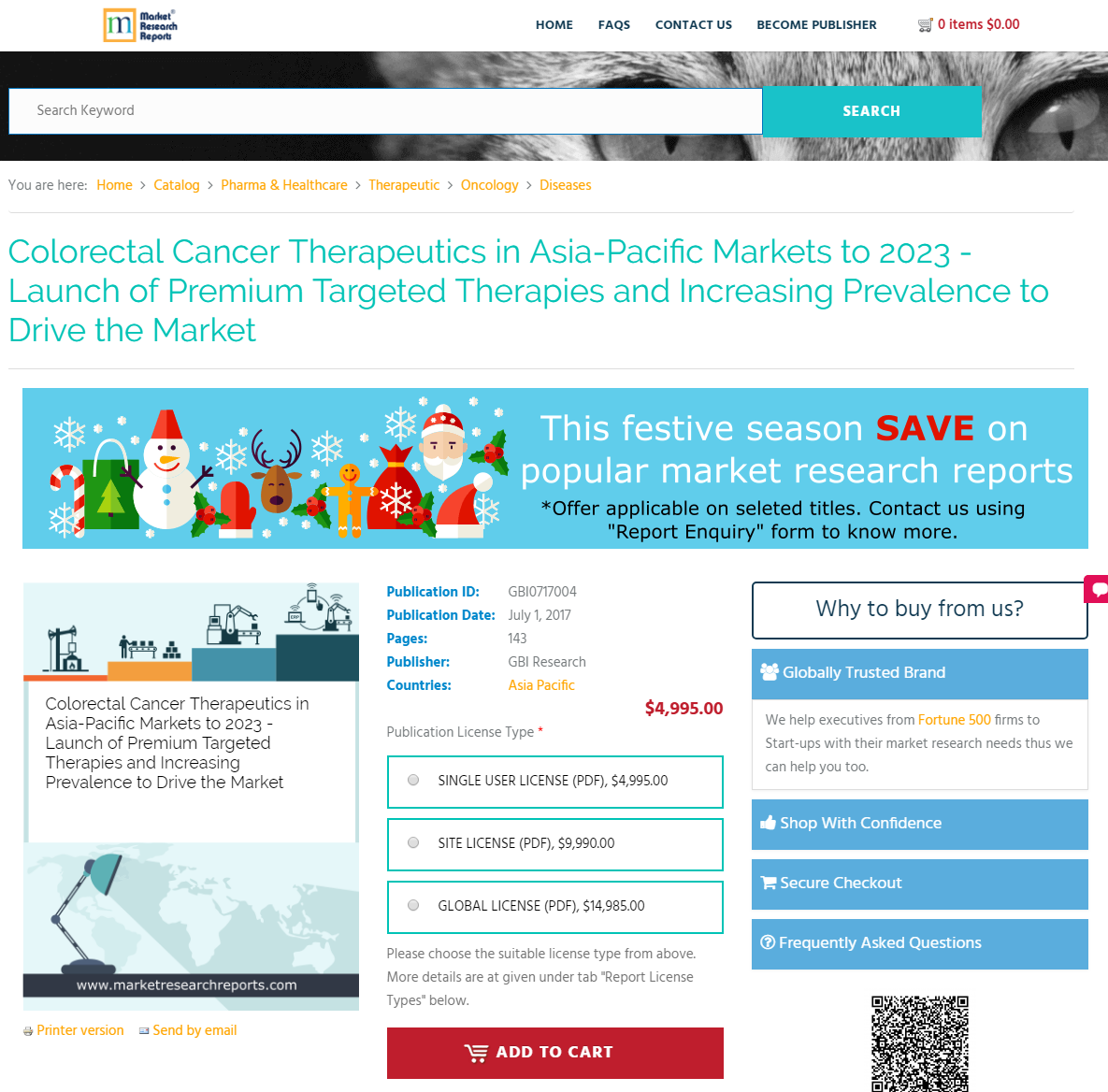 Colorectal Cancer Therapeutics in Asia-Pacific Markets 2023'