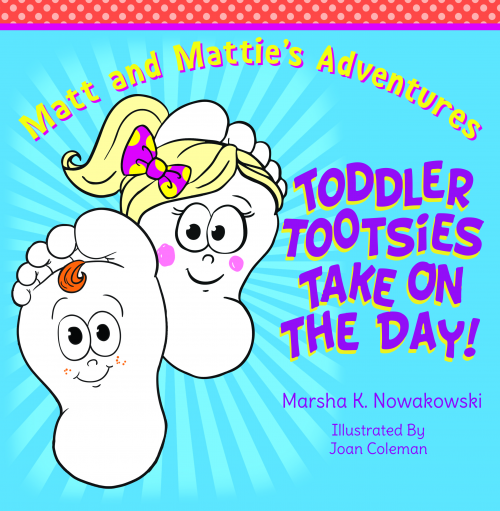 Toddler Tootsies Take on the Day'