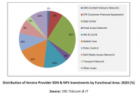 Distribution of Service Provider SDN & NFV Investmen