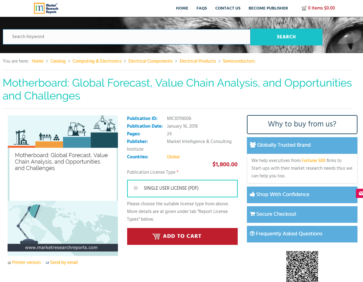 Motherboard: Global Forecast, Value Chain Analysis'