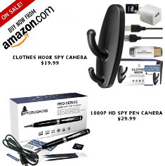 SpyCrushers Hidden Camera'