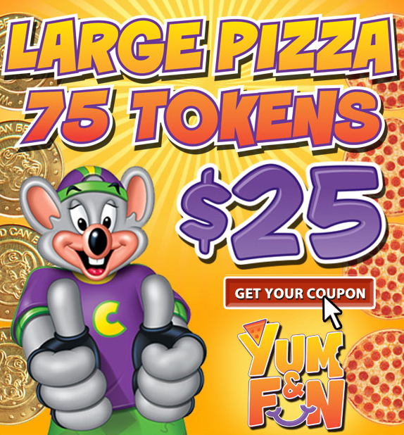 Chuck E Cheese coupons