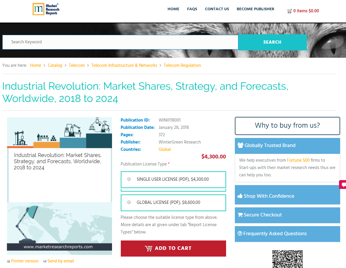 Industrial Revolution: Market Shares, Strategy, and Forecast'